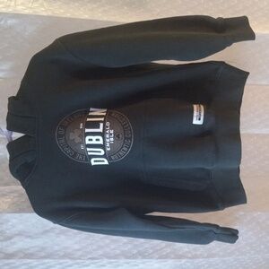 Irish Connexxion kids Dublin Emeral Isle Forest Green Hoodie Size 3-4